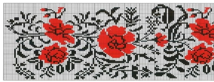 Рослинний орнамент | Cross stitch, Embroidery, Stitch